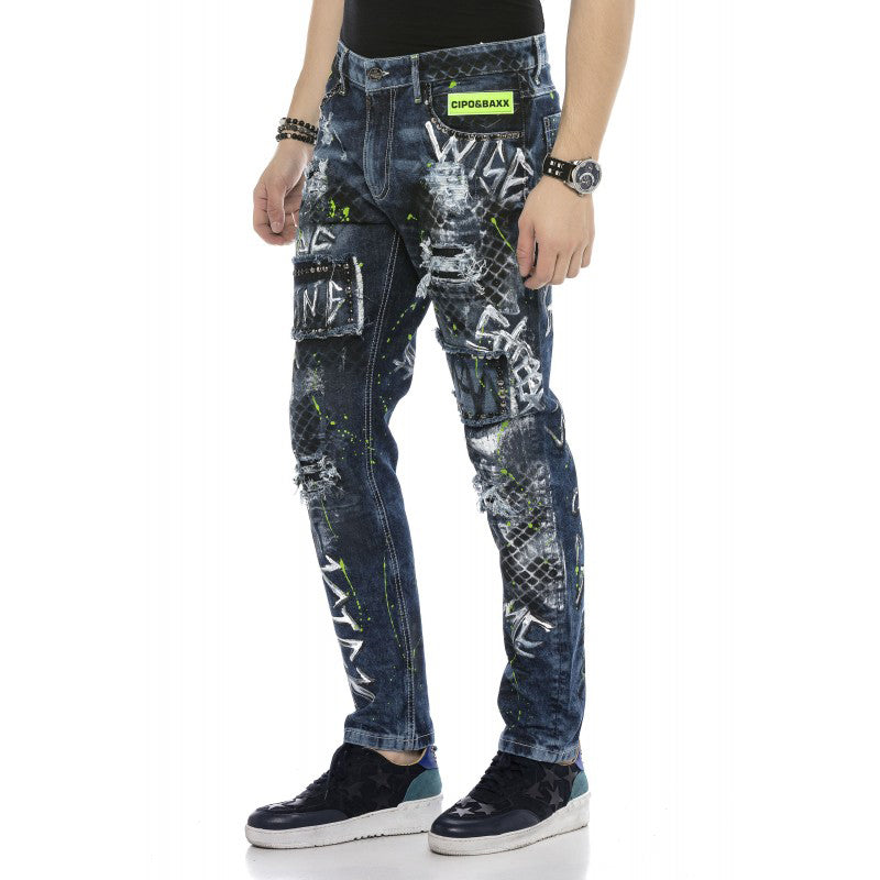 Cipo & Baxx CALI Herren Jeans Denim CD591