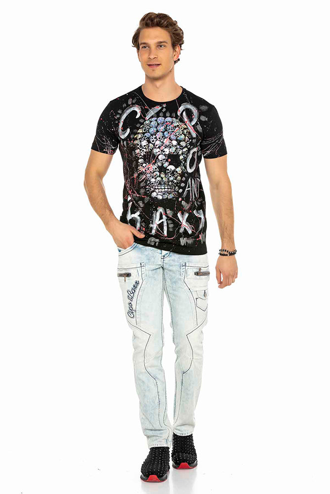 Cipo & Baxx FLEMING Herren Jeans Denim CD272