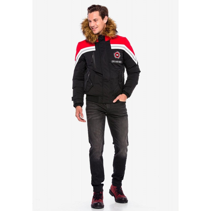 Cipo & Baxx MONTREAL Herren Bomberjacke CM158