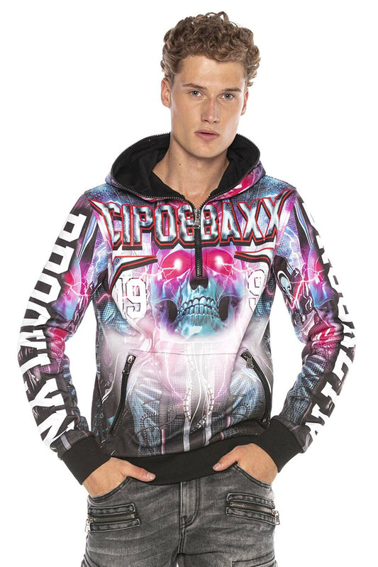 Cipo & Baxx DOPE Herren Kapuzen Sweatshirt CL416