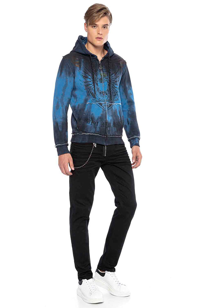 Cipo & Baxx TACOMA Herren Kapuzen Sweatshirt Jacke CL404