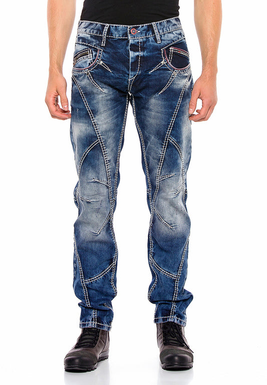 Cipo &amp; Baxx CAMPTON Vaqueros Hombre Denim CD563