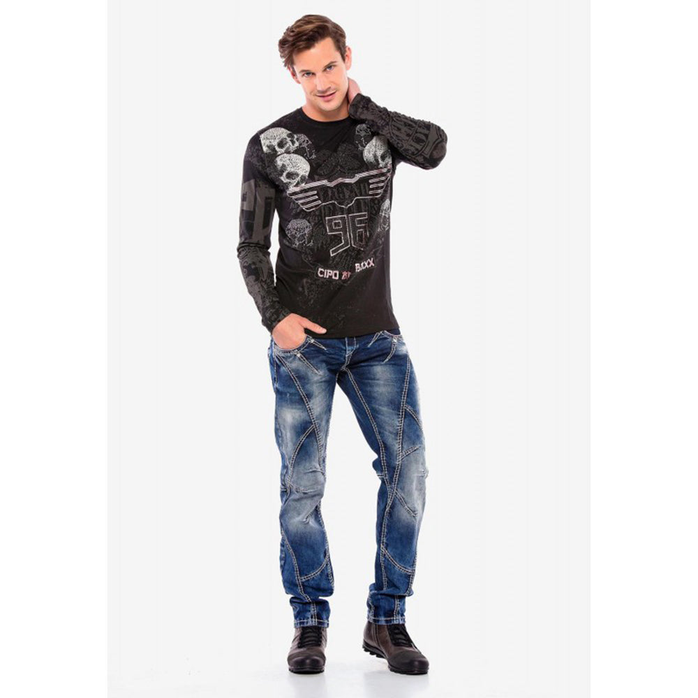 Cipo & Baxx CAMPTON Herren Jeans Denim CD563