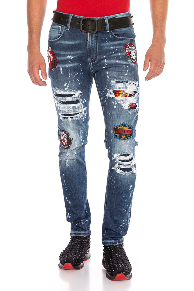 Cipo & Baxx ROADSTAR Herren Jeans Denim CD643