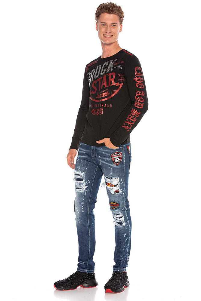 Cipo & Baxx ROADSTAR Herren Jeans Denim CD643