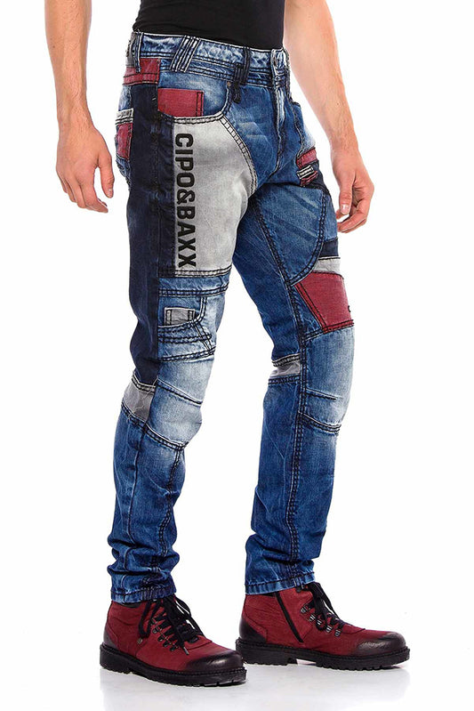 Cipo &amp; Baxx PENTAGON men's jeans denim CD574