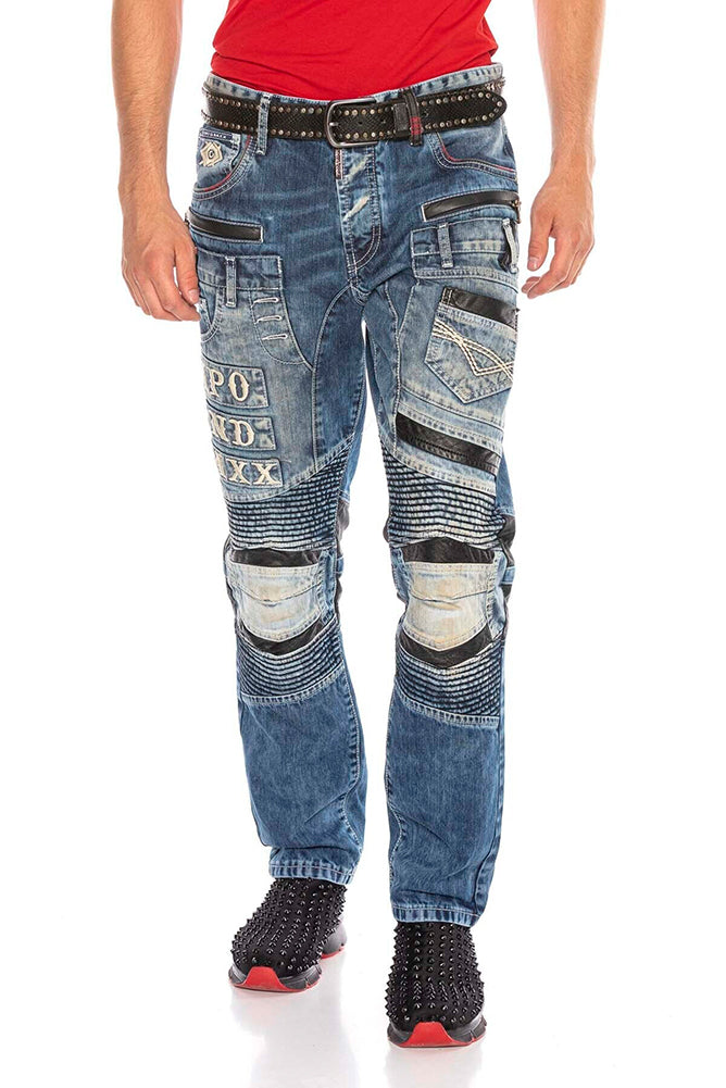 Cipo &amp; Baxx GALAXY Men's Jeans Denim CD637