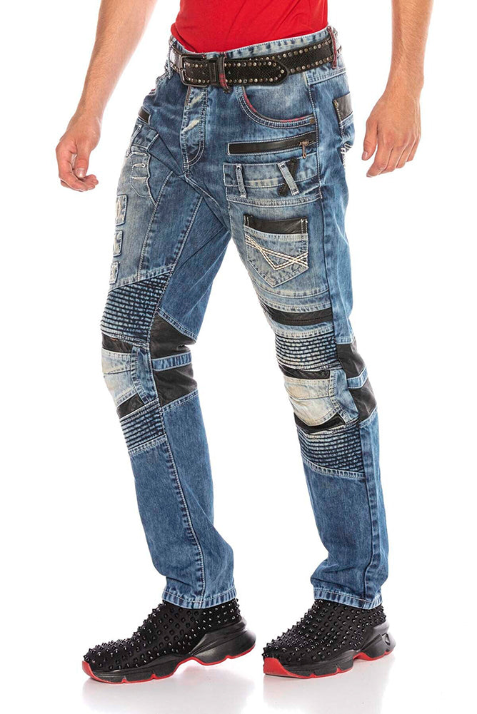 Cipo &amp; Baxx GALAXY Vaqueros Hombre Denim CD637