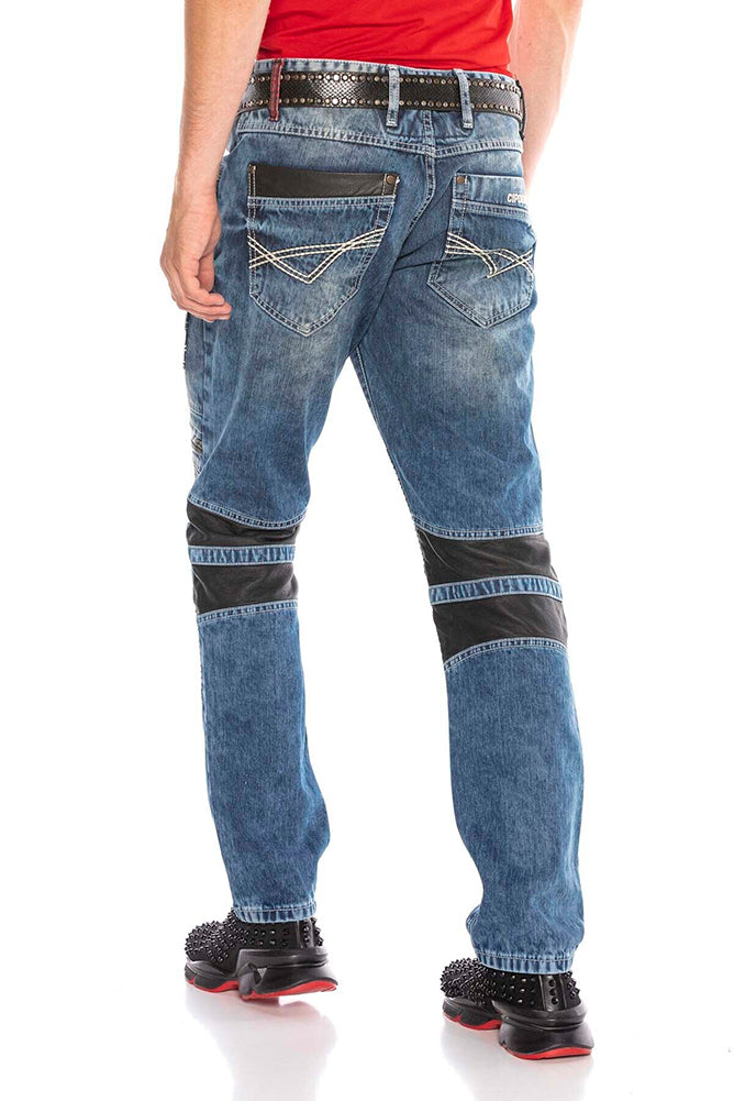 Cipo &amp; Baxx GALAXY Vaqueros Hombre Denim CD637