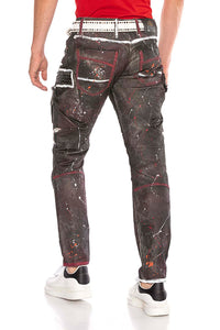 Cipo &amp; Baxx WESTED Mens Jeans Denim CD636