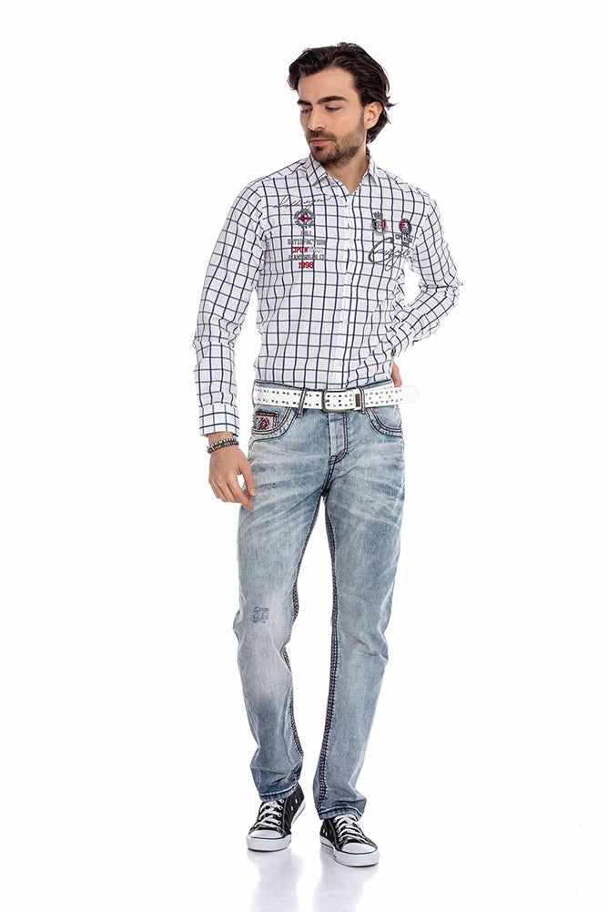 Cipo &amp; Baxx ARUBA Men's Jeans Denim CD612