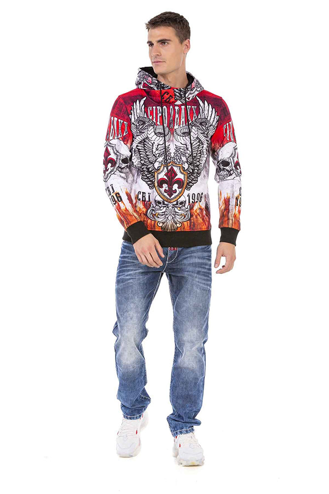 Cipo &amp; Baxx REDFORD chaqueta sudadera con capucha CL469