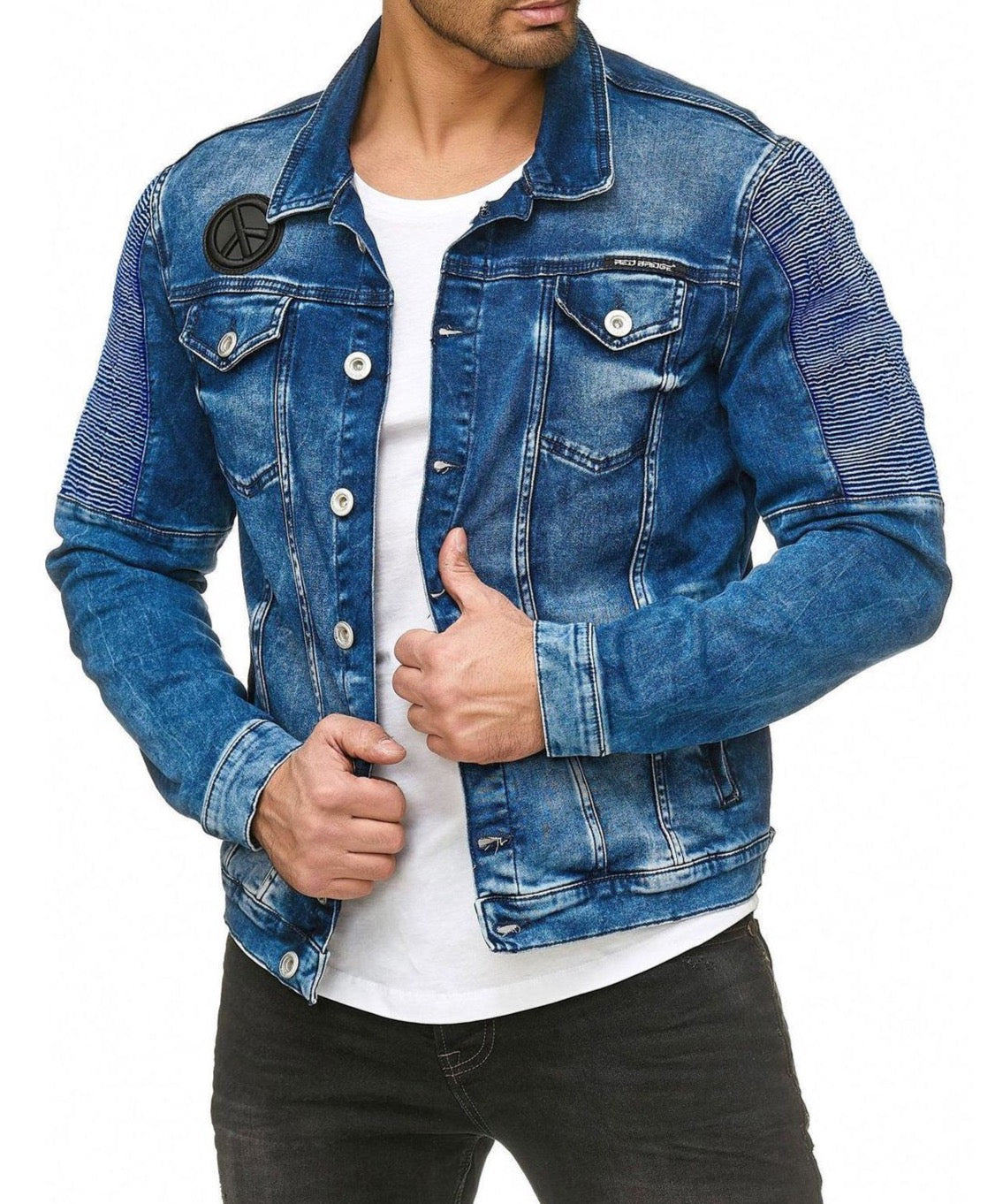 Redbridge By Cipo & Baxx POTOMAC Herren Jeans Jacke Denim M6058