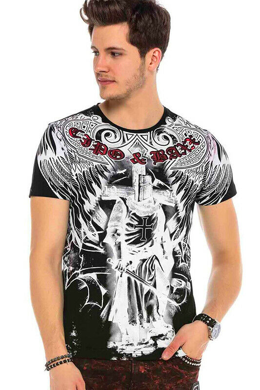 Cipo & Baxx KINGDOM Herren T-Shirt CT568