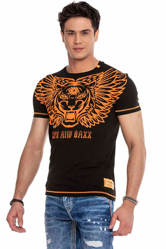 Cipo & Baxx TIGER Herren T-Shirt CT644