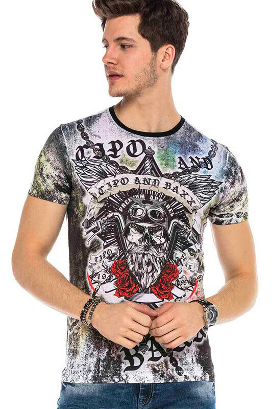 Cipo & Baxx SALVADOR Herren T-Shirt CT535